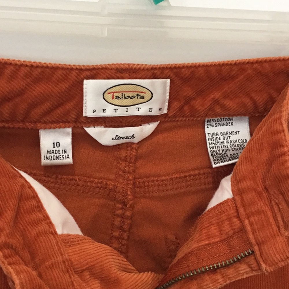 Talbots Corduroy pants. - Picture 2 of 5
